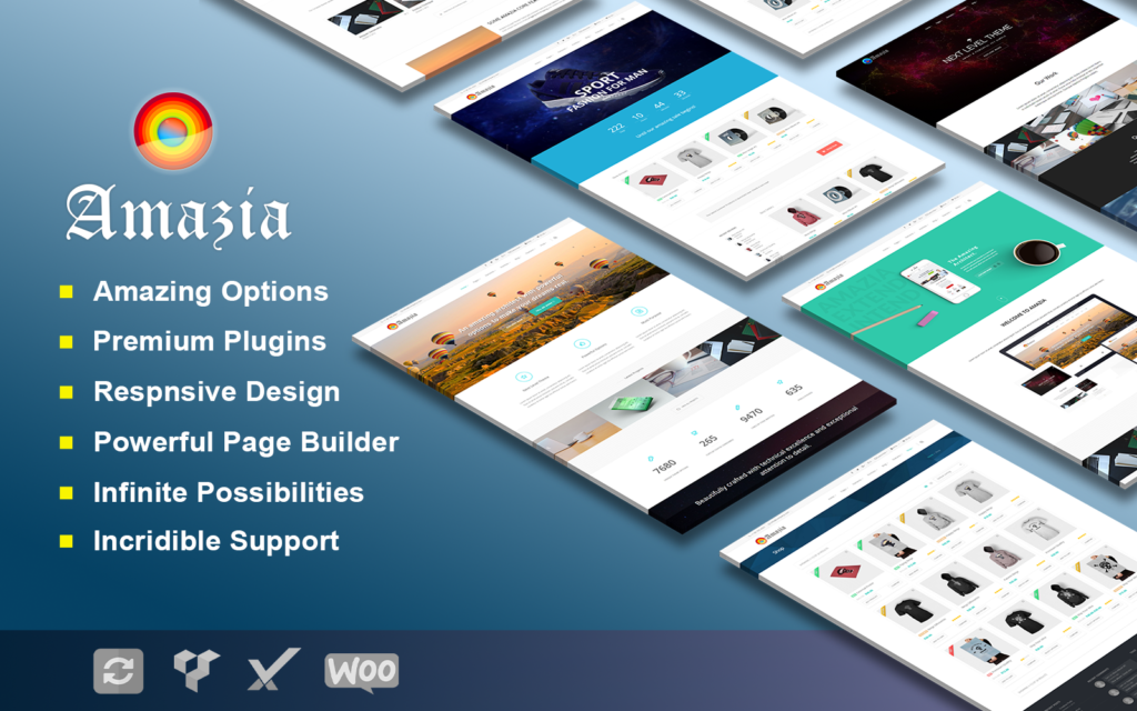 Amazia – 多用途WordPress主题