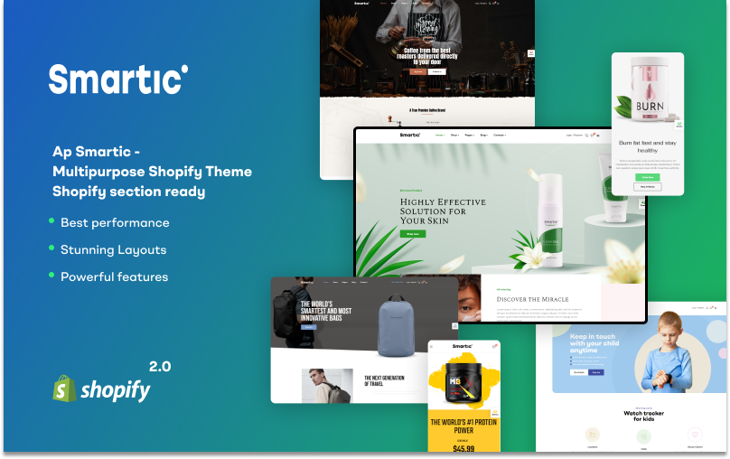 Ap Smartic – 多用途Shopify主题