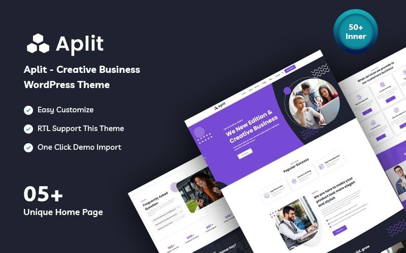 Aplit – 创意商业 WordPress 主题