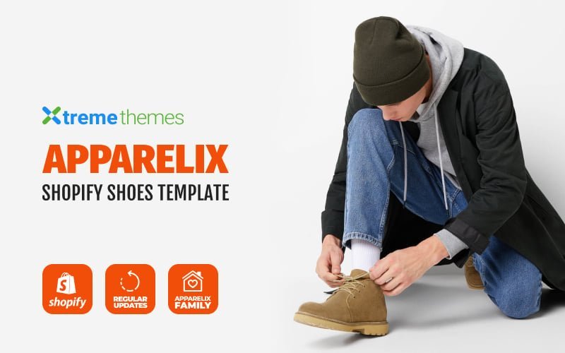 Apparelix 鞋店设计 Shopify 主题