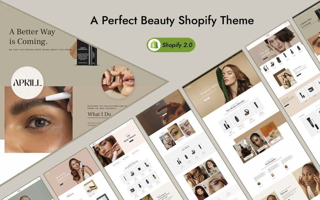 Aprill – 美容产品店Shopify主题