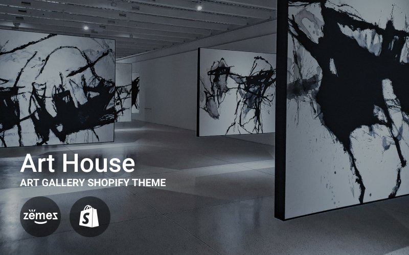 Art House – 艺术画廊Shopify主题
