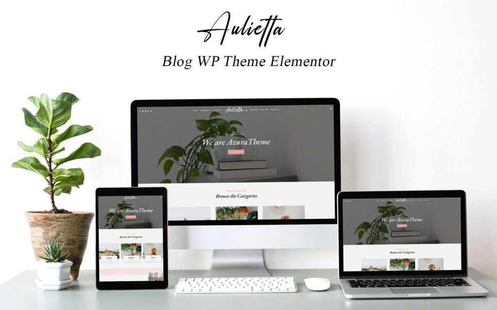 Aulietta – 博客WP主题Elementor