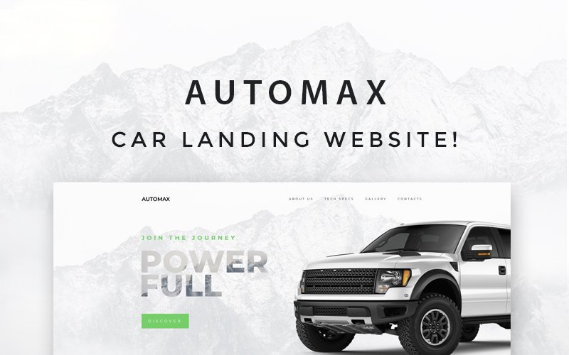 Automax-汽车着陆响应式WordPress Elementor主题