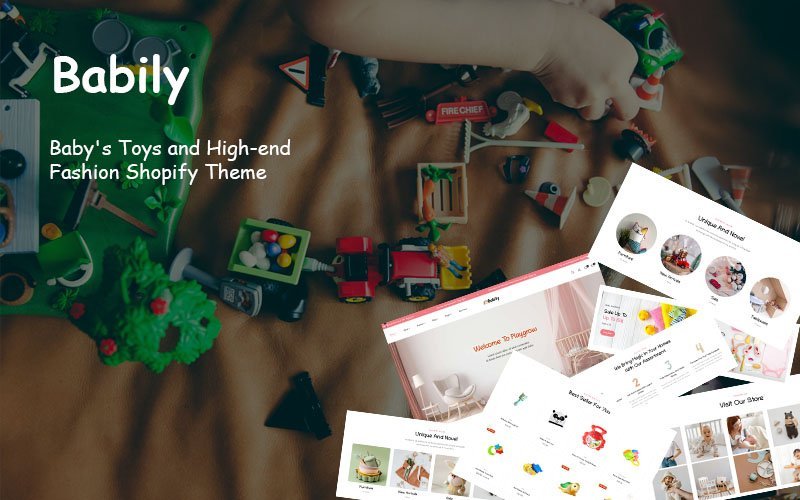 Babily – 婴儿玩具和高端时尚Shopify主题