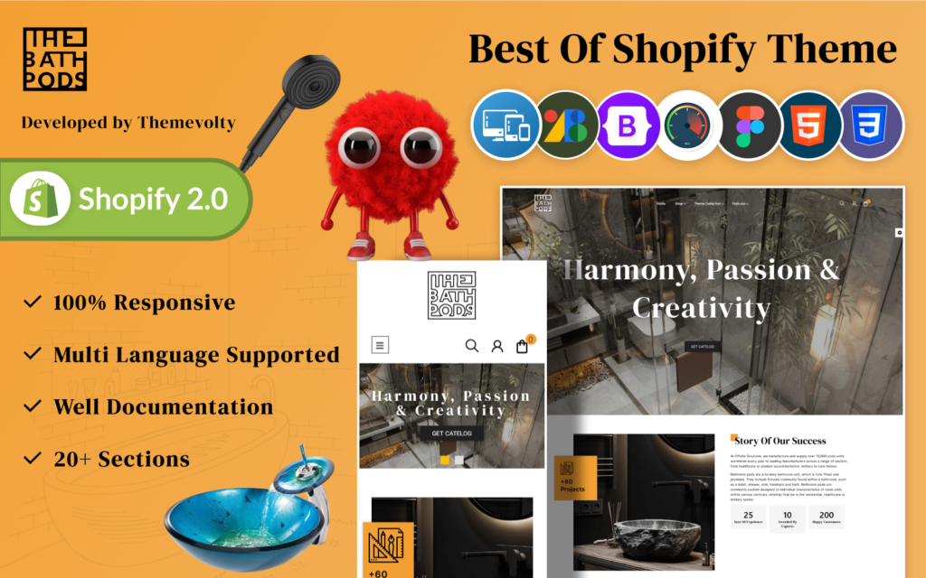 Bath Pods Store – 卧室木制品 Shopify 2.0 响应式主题