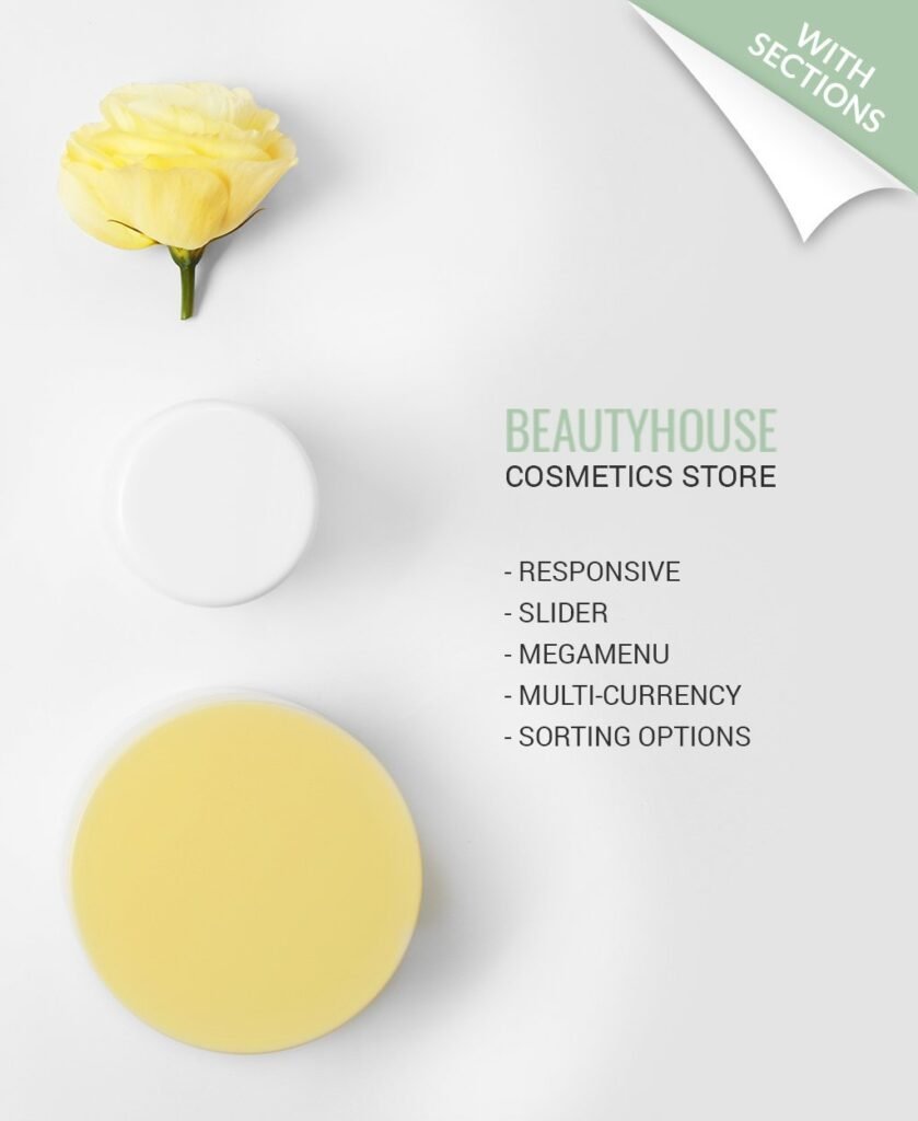 BeautyHouse – 化妆品商店Shopify主题