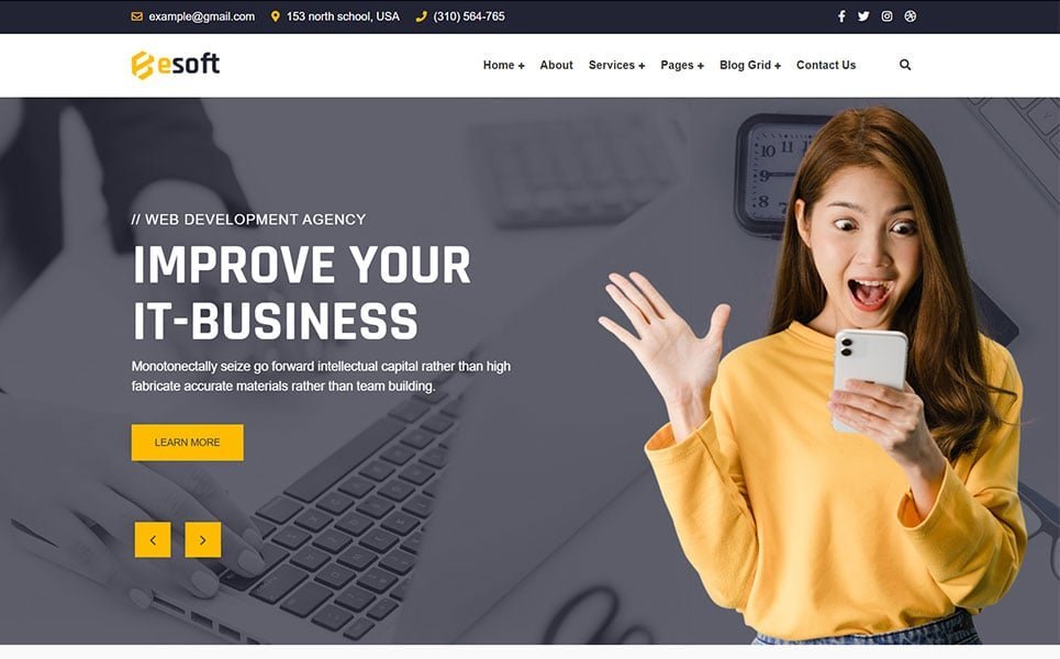 Besoft – 技术与软件WordPress主题。