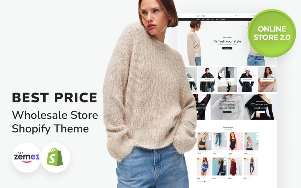 最优价格 – 批发商店多页面创意Shopify主题