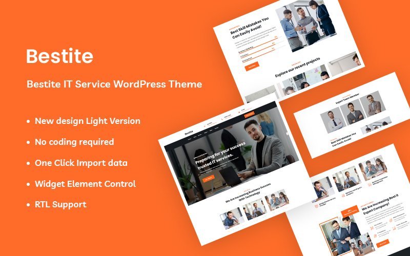 Bestite – IT 服务响应式WordPress主题
