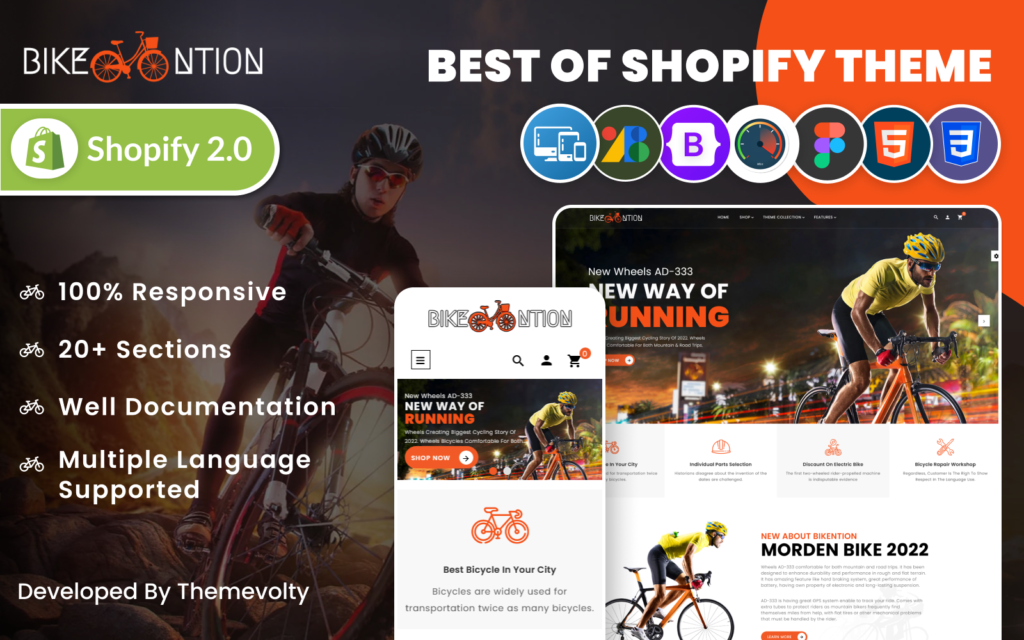 Bicycle Mega Sports，Bicycle，Bikes，Rental Shopify 2.0响应式模板