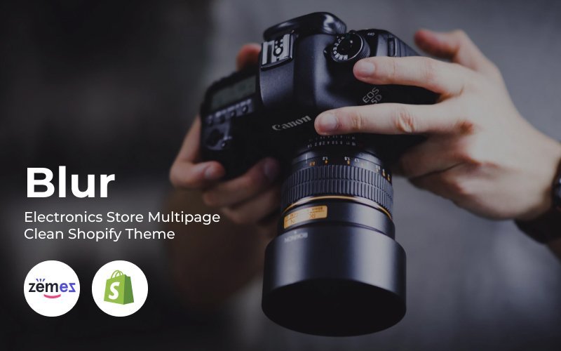 Blur – 电子商店多页面清洁Shopify主题