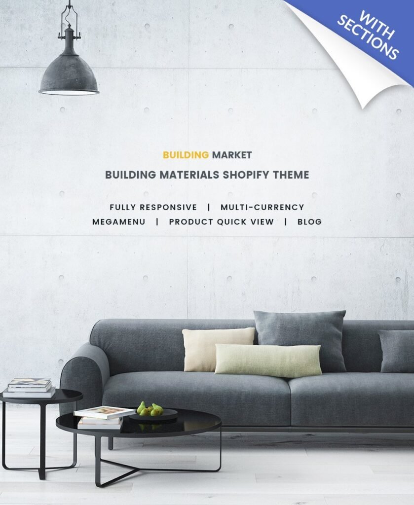 建筑材料响应式Shopify主题