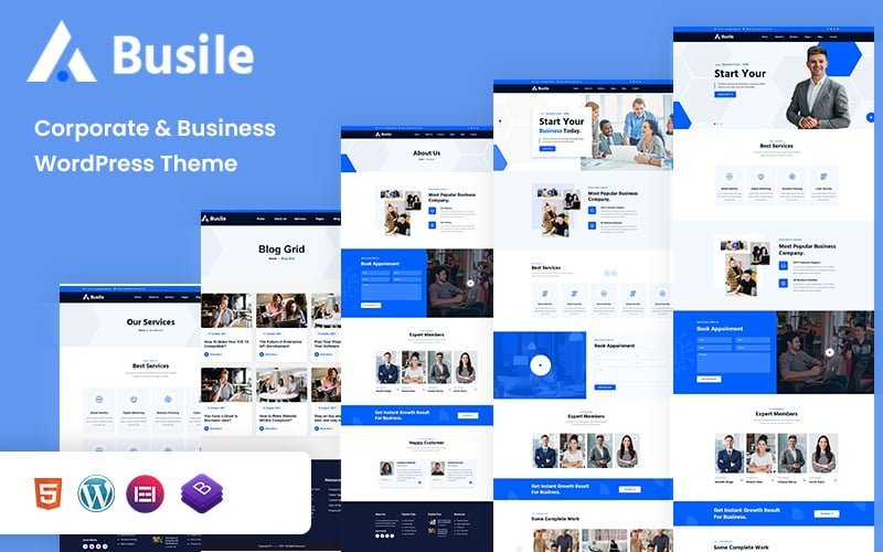 Busile-企业及商业WordPress主题