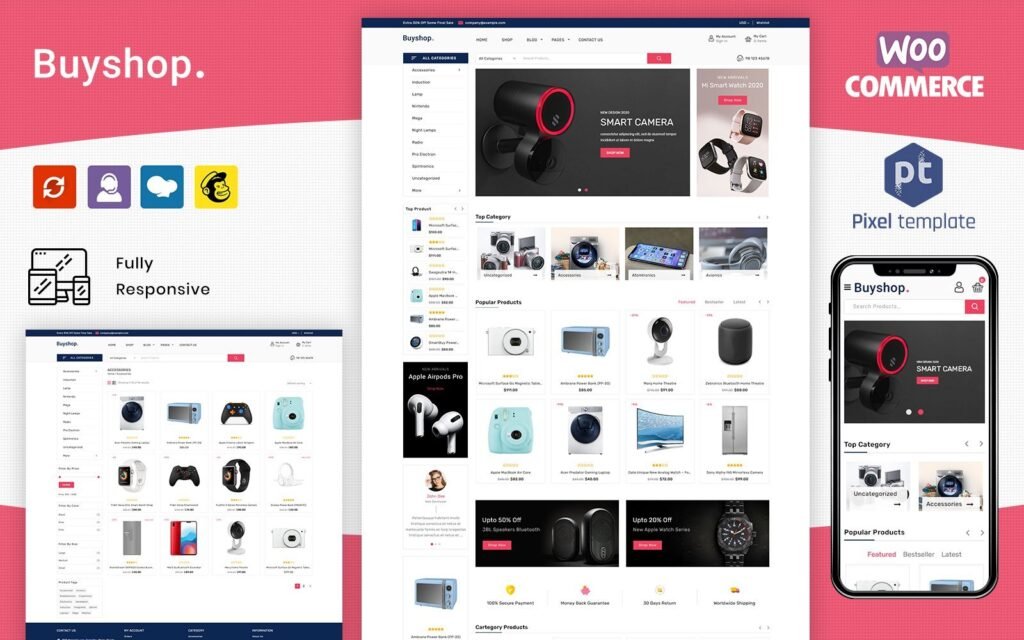 Buyshop – 多用途电子商务 WooCommerce 模板