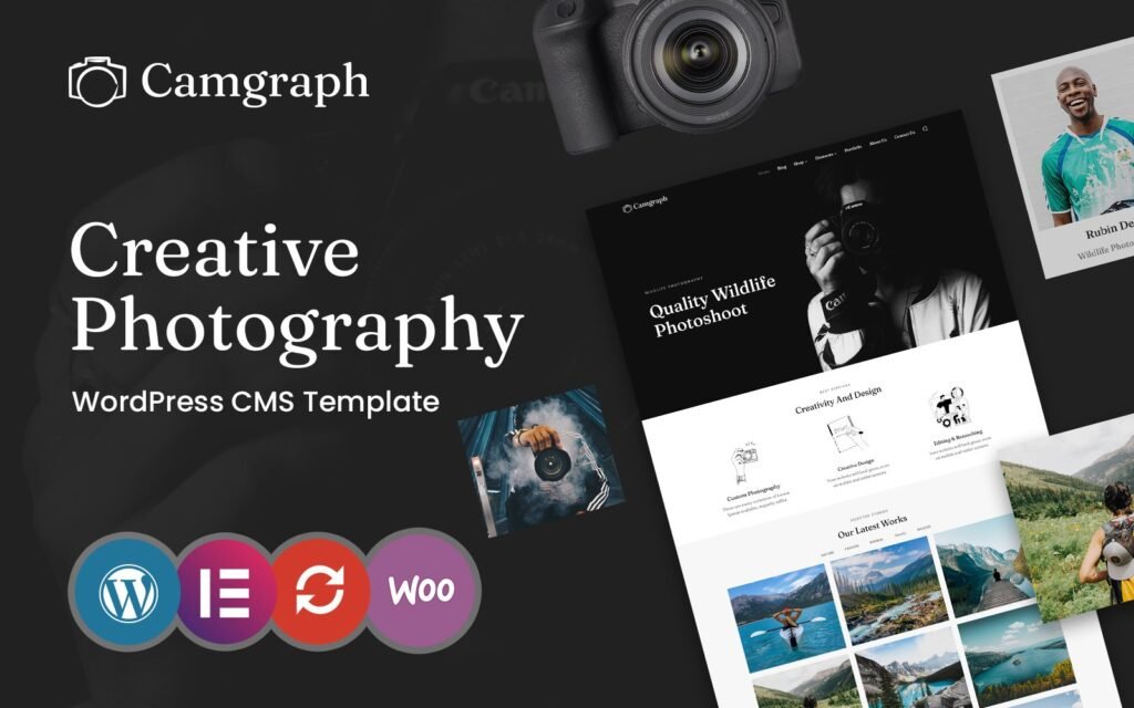 Camgaph – 作品集与摄影 WordPress 主题