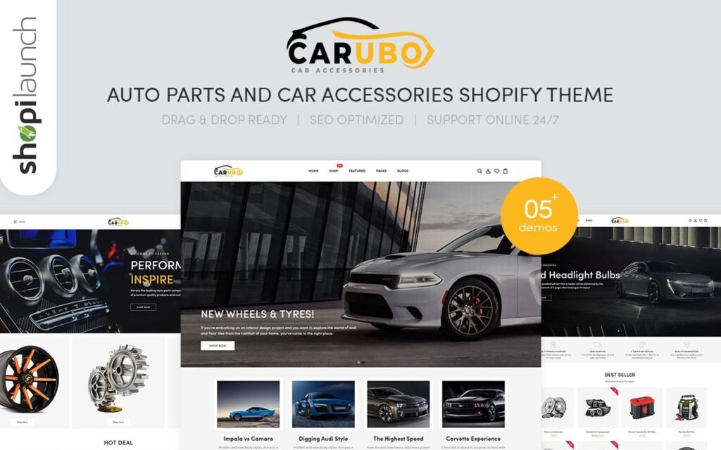 Carubo-汽车配件和汽车配件Shopify主题