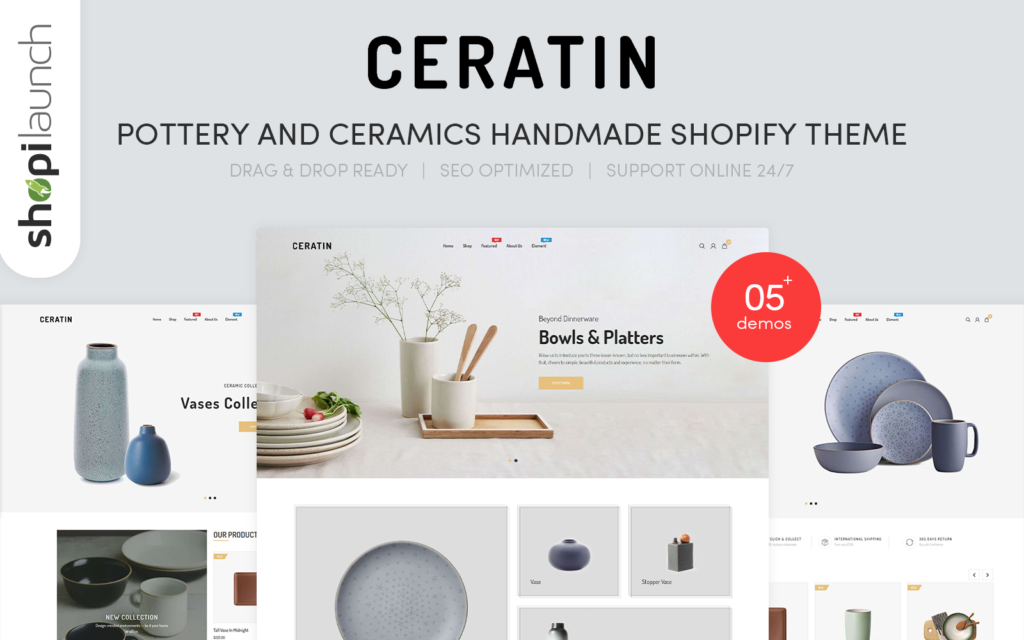 Ceratin – 陶器和陶瓷手工Shopify主题