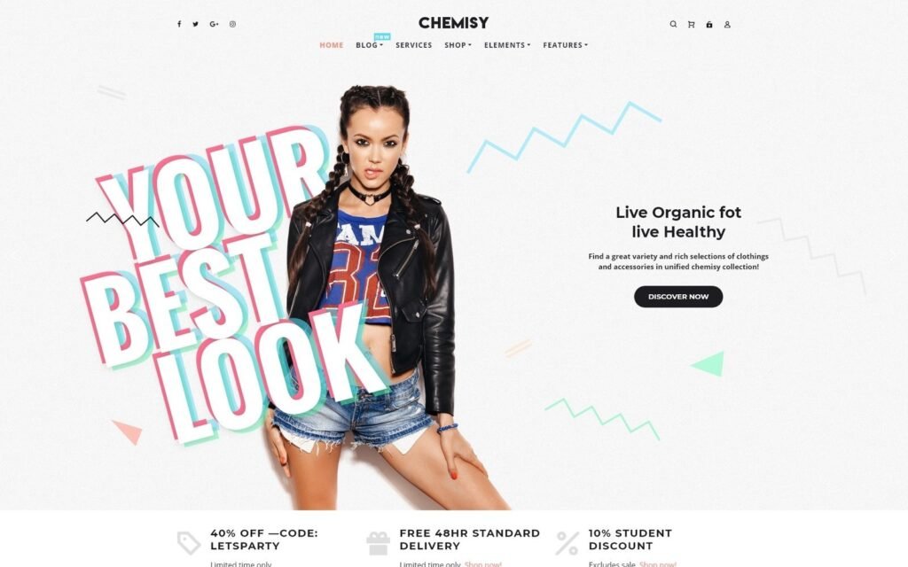 Chemisy – 服装元素化WooCommerce主题
