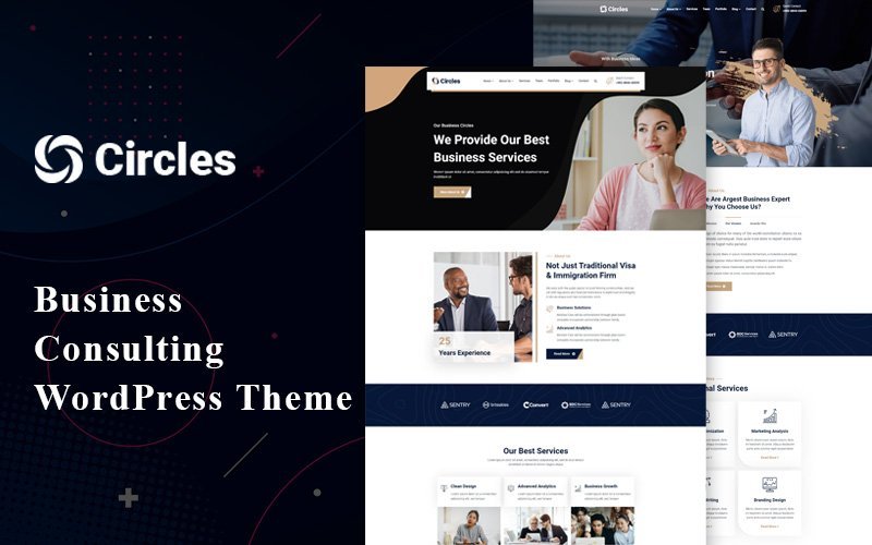 Circles – 商业咨询WordPress主题