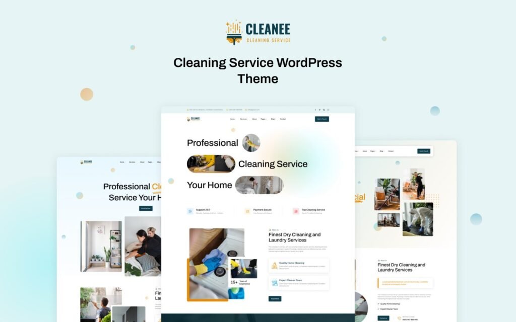 Cleaner – 清洁服务WordPress主题