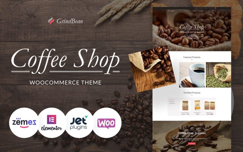 CoffeeShop – 响应式 WooCommerce 主题