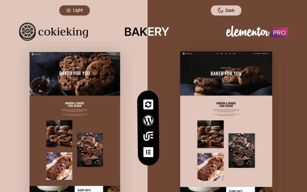 Cokieking – 烘焙与饼干多用途WordPress主题