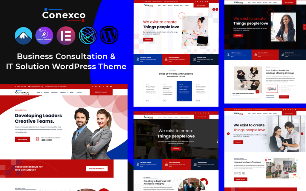 Conexco – 商业咨询和IT WordPress主题