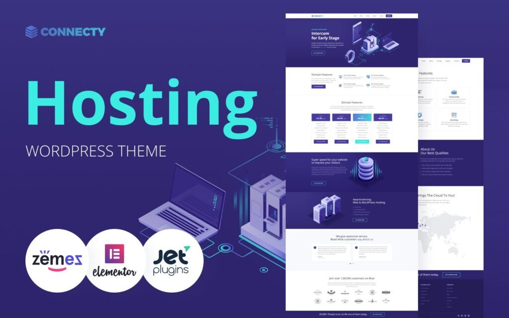 Connecty – 一个适用于WordPress的Elementor主题