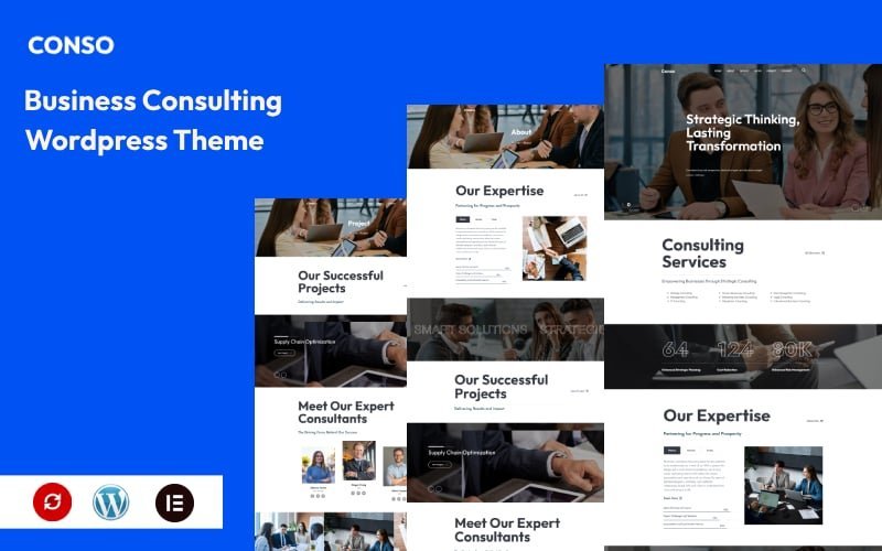 Conso – 商业咨询 WordPress 主题