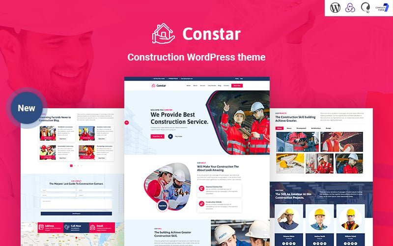 Constar – 建筑响应式WordPress主题