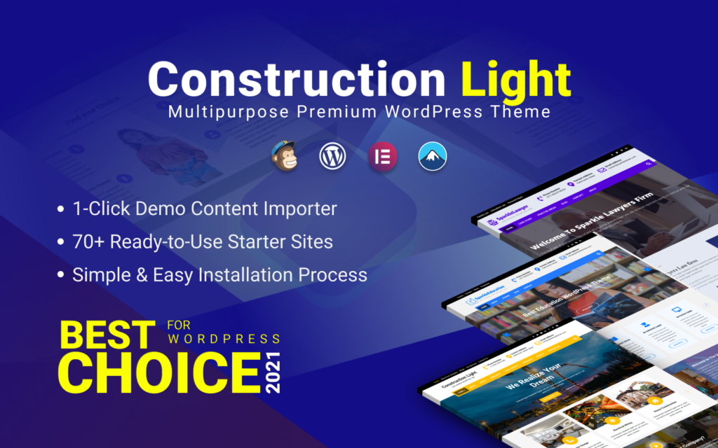 Construction Free – 多用途WordPress 主题