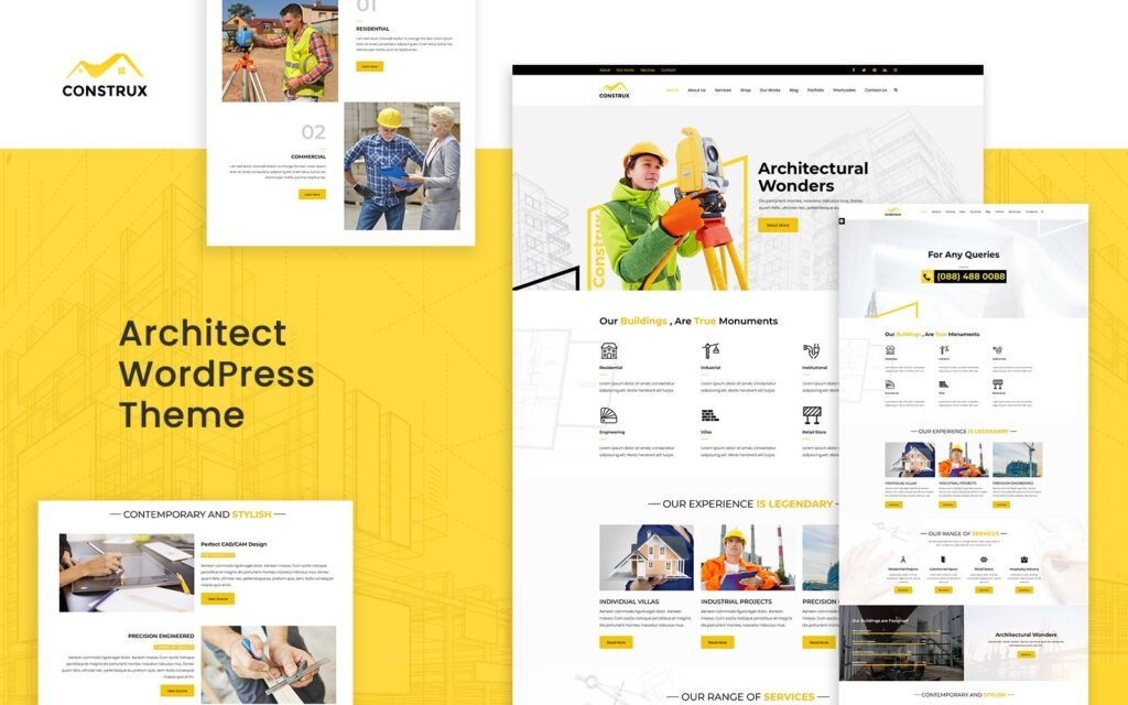 Construx – WordPress建筑主题