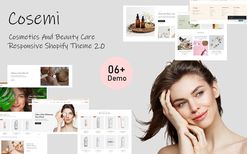 Cosemi – 化妆品和美容护理响应式Shopify主题 2.0
