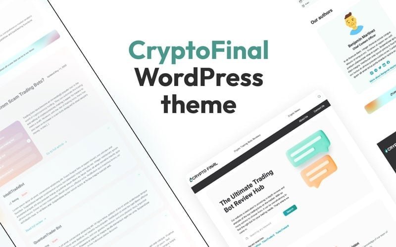 CryptoFinal – 针对加密货币、NFT、科技联盟评论者进行了CRO和SEO优化。