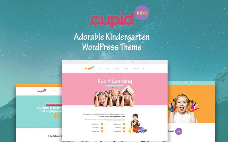 CUPID – 迷人的幼儿园WordPress主题