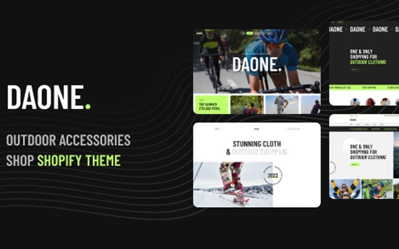 Daone Trekking and Sport 是一个专为Shopify设计的主题，专门针对徒步旅行和运动类产品。