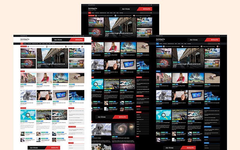 DarkMag Pro – 清爽现代的杂志WordPress主题