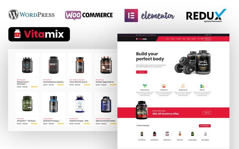 Dawa – 运动与健身营养和补充品商店WooCommerce主题