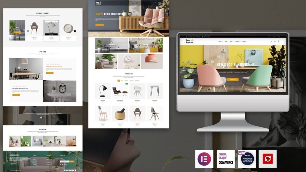 Deco Furniture – Elementor装饰家具WordPress主题