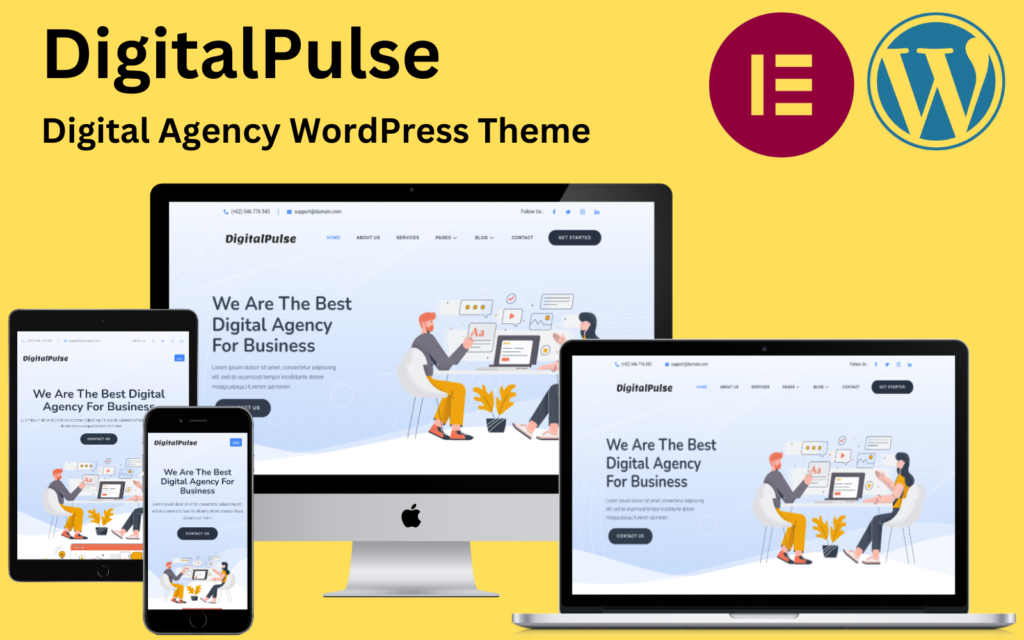 DigitalPulse – SEO和数字营销代理WordPress主题