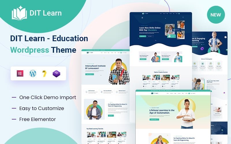 DiT-Learn – 教育与在线课程WordPress主题
