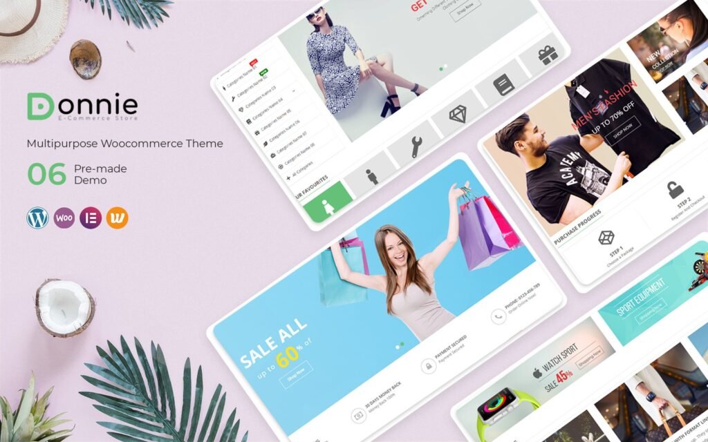 Donnie – 多功能 WooCommerce 主题