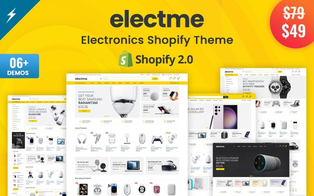 Electme – 电子商店Shopify 2.0主题