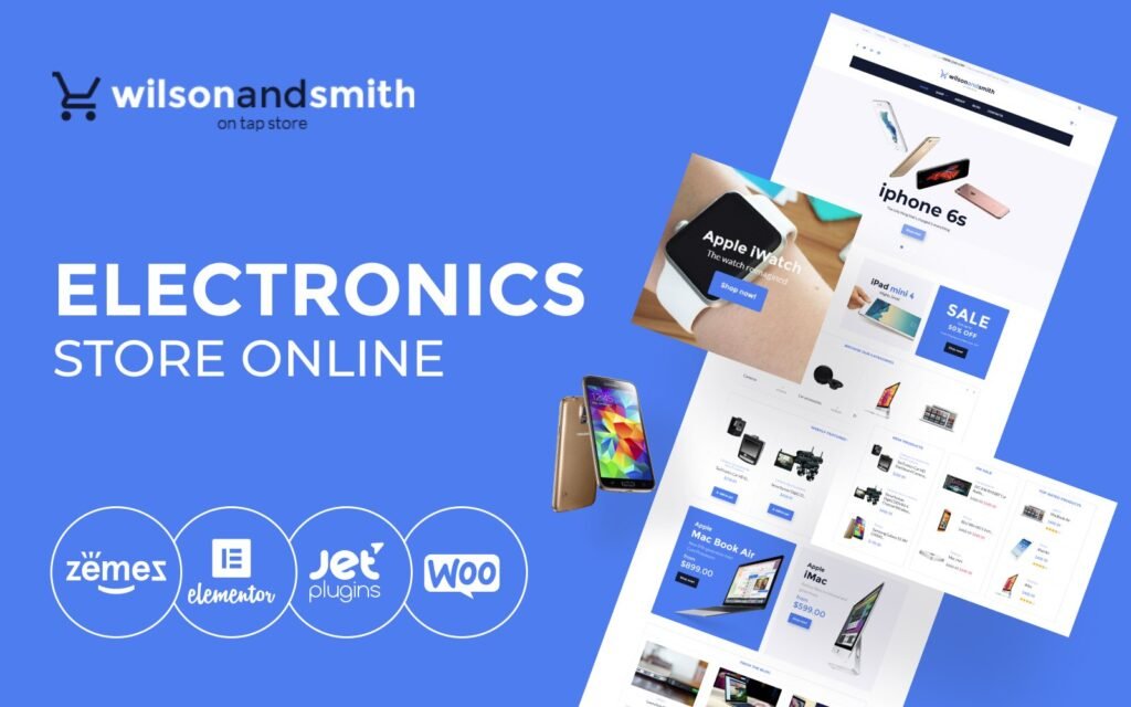 Electronics – 高级电子产品在线商店 WooCommerce 主题