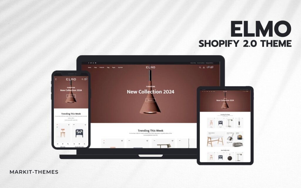 Elmo – 高级家具 Shopify 2.0 主题