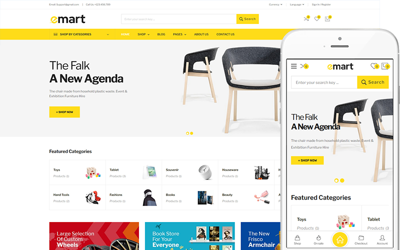 Emart – 电子商店 WooCommerce 主题