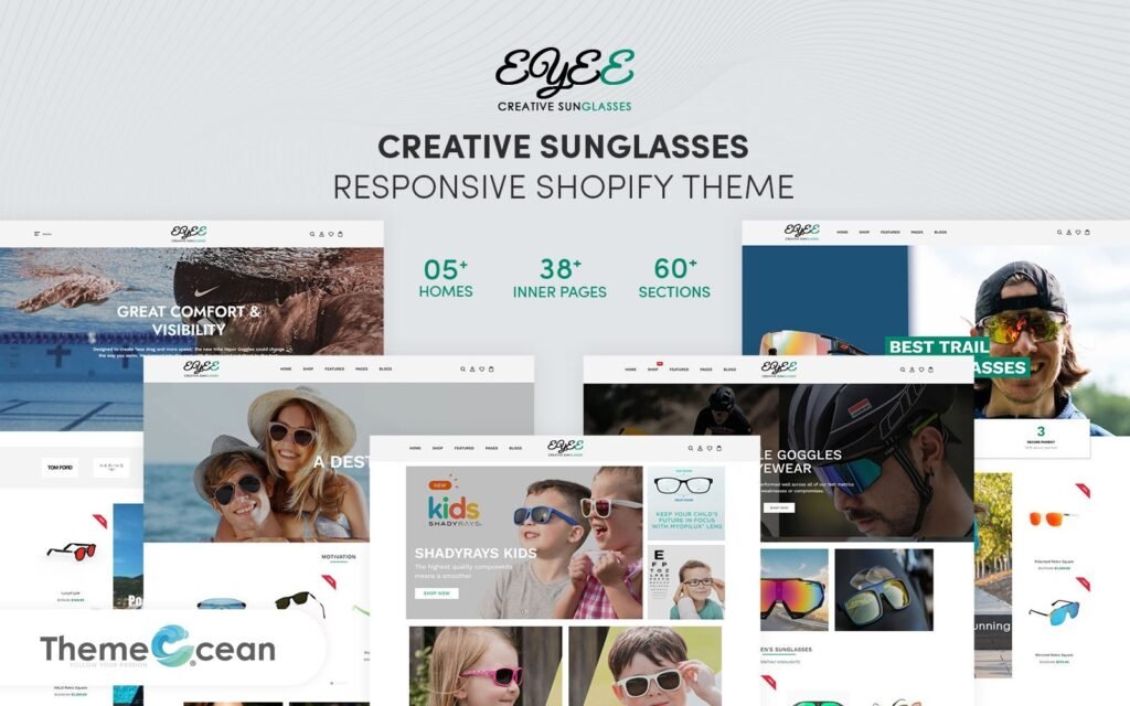 EYEE – 创意太阳镜响应式Shopify主题