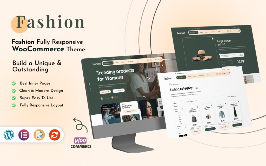 时尚 – 极简时尚商店 WooCommerce WordPress 主题