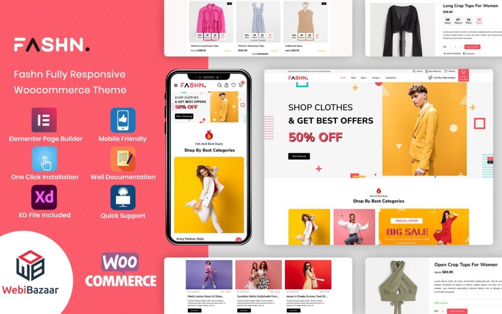 Fashn – 现代和简约时尚WooCommerce模板